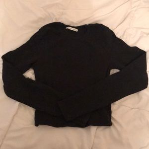 ZARA NWOT knit crop top